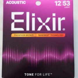 Acoustic Guitar Strings Elixir Phosphor Bronze 12-53