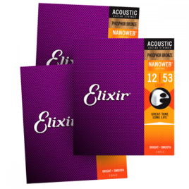 Acoustic Guitar Strings Elixir Phosphor Bronze